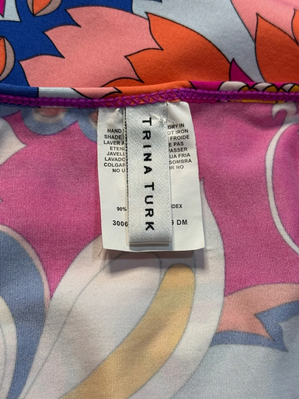 Trina Turk Sevilla Cover-Up Tunic size M